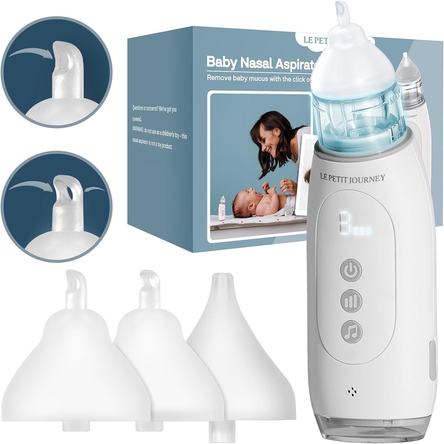 Automatic nasal aspirator fashion baby